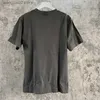 Мужские футболки Винтажные вымытые углярные уголь серые футболка с ними.