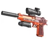 Desert Eagle Pistol Water Gel Ball Gun Electric Pneumatic Automatic Gel Gun Hydrogel For Adults Boys CS Go Games