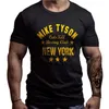 Męskie koszulki Mike Tyson Boxing Custom Design T-shirt. Summer bawełniany O-Neck krótkie rękawe T Shirt Nowy rozmiar S-3XL J230602