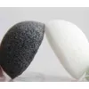 Konjac Facial Sponge Face Cleanse Washing Sponge Cotton Bamboo Charcoal Facial Puff Half Round Konjac Wet Sponges Limpiar La Esponja De Lavado