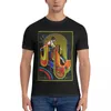 Męskie Polos Faper: Vintage 1920 Art Deco Piękny druk klasyczny koszulka grafika T Shirt Men Ubranie anime Ubrania chłopców koszule