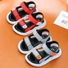 Sandals Children's Baotou Sandals Korean Version of Non-slip Soft Bottom Small Medium and Big Boys Beach Shoes Baby Sandals 230602