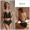 Women's Swimwear Summer Women Sleep Tops Shorts Two Piece Set Sexy Satin Lingerie Sleepwear Night Gowns Backless Camisolas Nightgown Pajamas