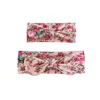 Soft Comfortable Parent-child Hairband Fashion Print Bunny Ears Elastic Headband DIY Clothing Decoration Baby Headwear