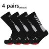 Sportsokken 4 paar professionele fietssokken Racefiets running compressiesokken calcetines hombre futbol 230601