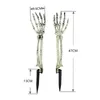 Halloween Light Decorations, Solar Light Skeleton Arm Stakes, 40 LED WARM VIT 8 MODES LIGHTS VATTUSKT, LYDA HIELKE PARTY HOME GARDSKRANDGÅNGARDEGDE