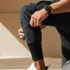 Pantaloni da uomo polsini a costole lunghe a costolette comode versatili uomini casual fitness jogger sciolti che jogging streetwear