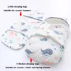 Schlafsäcke Wintergeborene Baby Wrap Decken Cartoon Umschlag für Schlafsack dicker Kokon für 06 Monate 230601