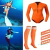 Combinaisons humides Combinaisons étanches Combinaison de plongée Scubatrek Protection solaire à manches longues pour tout le corps Maillot de bain Pantalon Style Surf Snorkeling Suit Dive