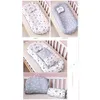 Bed Rails Portable Crib Middle Dleopble and Washable Born foldble Travel Bagage Baby Nest 230601