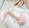Travesseiro de maternidade Travesseiro para mulheres grávidas Proteção de cintura Lateral para dormir Suporte abdominal multifuncional em forma de U