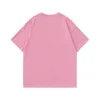 T-shirts pour hommes Tee T-shirts à manches courtes imprimés de fraises mignons et créatifs pour hommes Summer The Loose Couple's Half-sleeved Y2k Tops