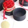 Hot 2021 Eternal Rose in Box bevarade riktiga rosblommor med lådan Set Romantic Valentines Day -gåvor Den bästa mors daggåva