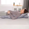Moderskapskuddar form kudde för gravida kvinnor dekorativ sovmassage graviditet kropp sömn resan hem