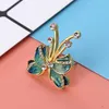 Stud Fashion Style Colorful Butterfly Earrings for women Luxury Zircon Pearl Animal Jewelry Gift
