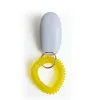 New Pet Cat Dog Training Clicker Plastic New Dogs Click Trainer transparant Clickers Met Armband Groothandel GG