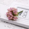 Dekoratif Çiçekler 10 PCS/LOT Yapay Mulberry Mutal Düğün Partisi Ev Dekorasyonu DIY El Yapımı Scrapbooking Dekor Malzemeleri