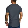 قمصان الرجال 2023 صيف أزياء الشوارع-ثيابين الرجال ملابس غير رسمية قصيرة الأكمام القمامة من الرجال النحيف ملاءمة اللون القميص هوم
