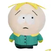 Film Tv Peluche 20Cm South Park Toys Cartoon Doll Stan Kyle Kenny Cartman Cuscino Peluche Bambini Regalo di compleanno Drop Delivery Dhvyx