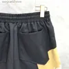 Pantalones cortos para hombre Pantalones cortos de malla interior Negro Rojo Azul Verde Hombres Mujeres Bolsillo con cremallera Cordón Simple Classic RHUDE Shorts T230602