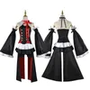 Anime Costumes Anime Seraph of The End Krul Tepes Cosplay Come Woman Dress Halloween Vampire Role Clothing Suit Wig Accessories Z0602