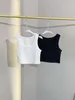 Designer Girls Womens Projektanci Summer Kobiety Sexy Off Black White Tank Top Dasual Shirts Triangle Tlee Bless Trees Rozmiar L-S