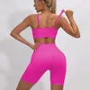 Shorts shorts yoga sets voor dames korte naadloze sportkleding vrouwen sport fitness suit sport outfit voor vrouw gym kleding workout kleding atletiekkleding 230602