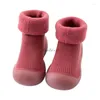 First Walkers Winter Baby Socks Shoes Born Super Warm Soft Toddler Infant Boots Girls Boys Rubber Bottom Non-Slip Snow Booties