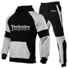 Erkek Trailsits Technics 2023 Erkekler DJ 1200 Turntable Music Bahar Terzini Sweatshirt Pantolon Pantolon Kazak Hoodie Sportwear Takım