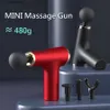 Mini Fascia Gun Guns Puns Exercise Massageador Muscular بعد تدليك اللياقة الاسترخاء مسدس De Masaje L230523