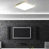 Taklampor minimalistisk fyrkantskrona LED -ljus för sovrum mat interiör belysning vardagsrum hängslampor inomhusdekoration