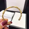 Nouveau 2023 bijoux de créateur bracelet collier bague Ancient Daisy ouvert femme lumière ancienne fleur Turquoise Braceletnouveau bijoux