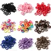 Hair Accessories 50/100pcs/Set Elastic Bands Girls Colorful Nylon Headband Kids Ponytail Holder Scrunchie Ornaments Gift