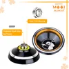 Yoyo MAGICYOYO Professionele Unresponsive Yoyo M001-B Aluminium Jojo met Gouden Metalen Ring 5 Strings Handschoenentas 230601