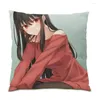 Kussen Banken Woonkamer Eenvoudige Woondecoratie Fluwelen Hoes 45x45 Polyester Linnen Gevallen Anime Leuke Meisjes Vintage E0899