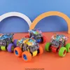 Juguete para niños Rc Monsters Trucks 360 Tumbling Coche de doble cara Inercia Seguridad Resistente a los choques Anti-caída Niño Modelo a prueba de roturas Diversión Doble cara