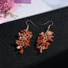 Dangle Earrings Natural Stones Amethyst Earring Quartz Crystal Chips Stone Ear Studs For Women Jewelry