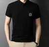 merk steen jack polo's eiland zomer klassiek effen gemerceriseerde katoenen poloshirt mannen korte mouw steen t-shirt is land casual veelzijdig7xl