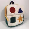 Sacs à dos couture sac d'école à rabat pour garçons et filles amusant petit sac à dos couleur sac à bandoulière enfants sac mini SAC 230601