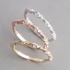 Wedding Rings 3 Metal Colors In Cute Female Jewelry Trendy Romantic Vintage Bands Twist Finger Ring Gift