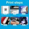 100pcs A3 Dtf Pet Heat Transfer Film Sheet For Printer T Shirt Printing Machine Direct To