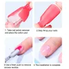 Remover Kodies gel uv gel nagellack remover vätska 80 ml blötlägg av semi permanent lack aceton remover manicure nagelkonst renare verktyg
