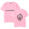 Męskie koszulki M. Pokora Tshirt O-Neck krótkie rękawy kobiety Tshirts Unisex Streetwear HARAJUU TEE 2023 Hip Hop Style Mapokora