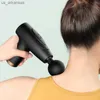 6 vitesses nouveau pistolet de massage électrique portatif portable Percussion des tissus profonds Mini masseur musculaire pistolet fascia pistolet de massage L230523