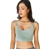 Completo da yoga Reggiseno femminile Top Push Up Nylon Quick Dry Fitness Jogging Allenamento Bodybuilding Allenamento Biancheria intima Top sportivi imbottiti per le donne