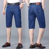 Shorts Sommer 2022 männer dünne denim Neue business casual hohe qualität stretch fit gerade leichte jeans männer shorts P230602