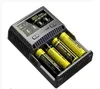 Authentic Nitecore SC4 Charger Digicharger LCD Display Fast Intelligent Four 4 Slots PD USB-C Charge for IMR 18650 21700 Universal Li-ion Battery VS UI4 UM4 D4