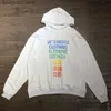 Erkek Hoodies Sweatshirts Yedi Diller Mektup Baskı Vetementleri Erkek Kadın Hoodie Büyük Boyut Kıyafet T230602