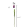 Decorative Flowers 1 Piece Artificial Garden Tulips Real Touch Tulip Bouquet Decor Mariage For Home Wedding Decoration Fake