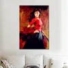 Figura artística realista Dançarina em tela texturizada Beleza da pintura a óleo figurativa artesanal Celebrando a arte da dança Decoração da casa